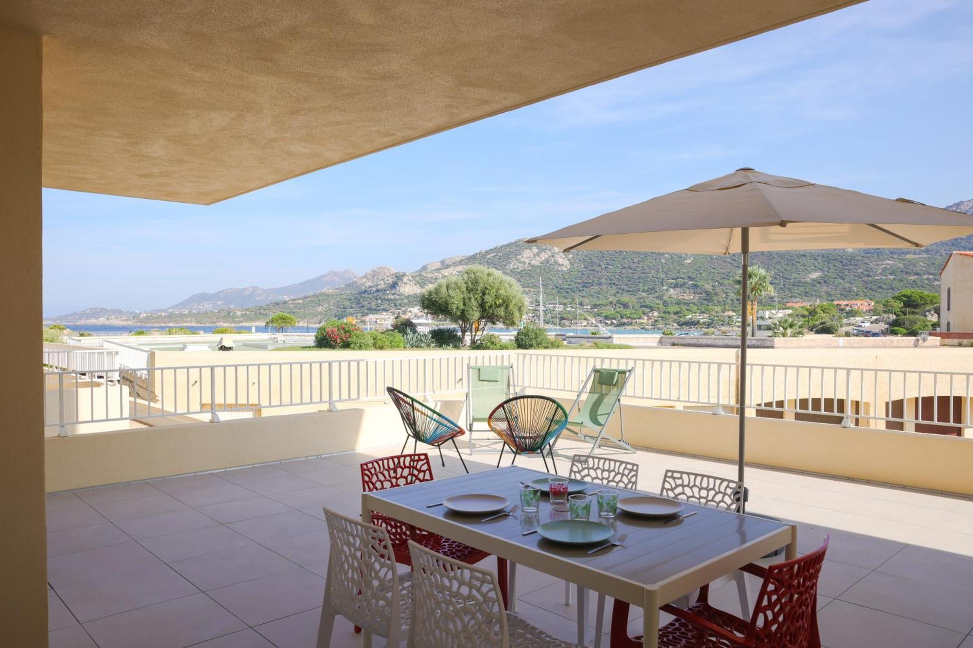 Appartement La Balagne , Bord De Mer, Grande Terrasse, Sant'Ambroggio Lumio  Luaran gambar