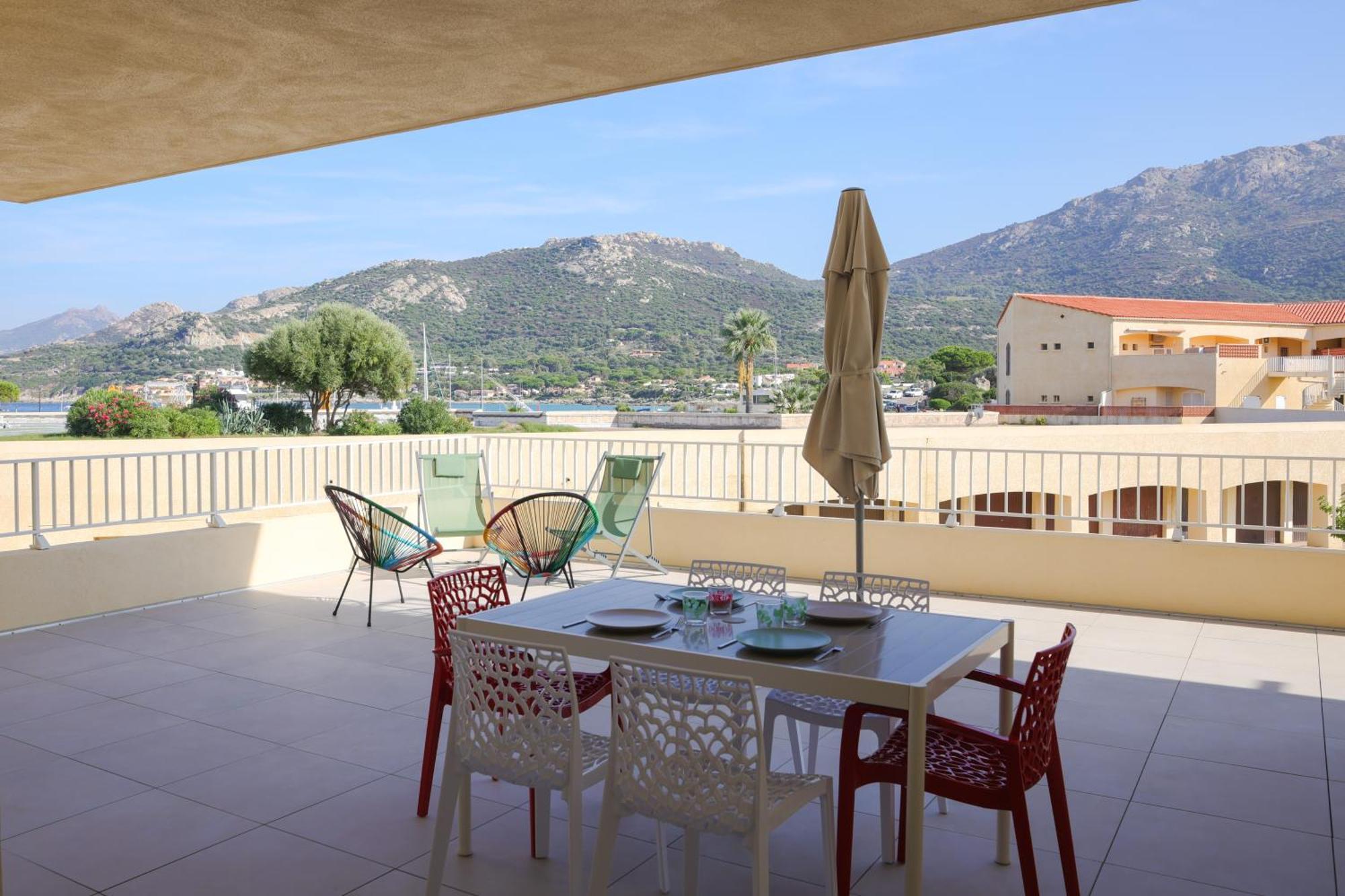 Appartement La Balagne , Bord De Mer, Grande Terrasse, Sant'Ambroggio Lumio  Luaran gambar